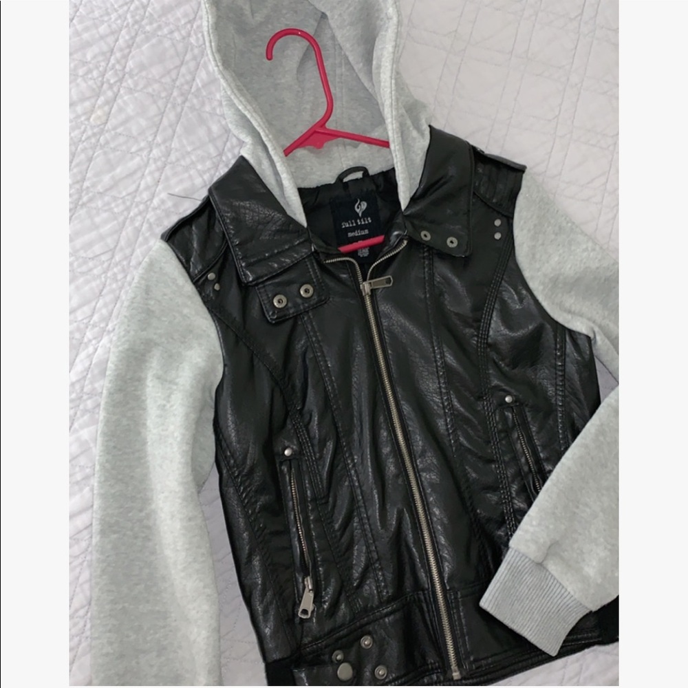 Leather jacket